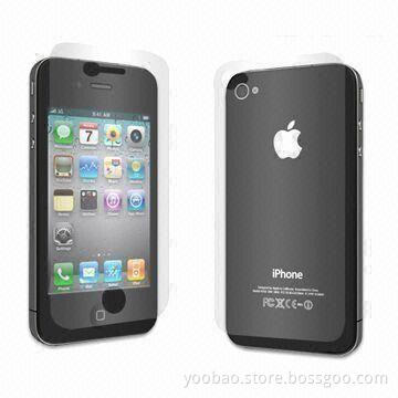 Peep-proof Screen Protectors, Made of Japanese PET Material, Suitable for Apple's iPhone 4